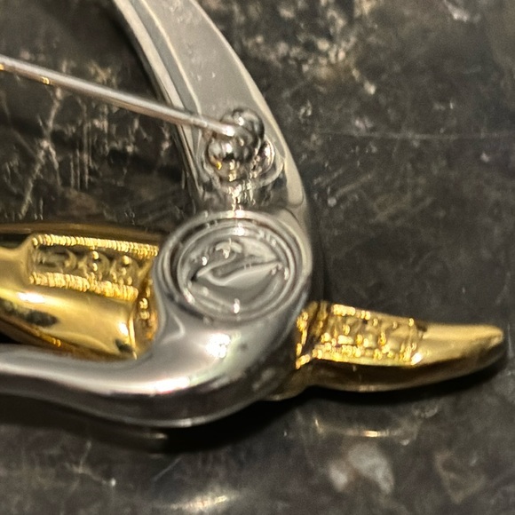 1999 Authentic Swarovski “Freedom Dove” Rhinestones Brooch - Picture 5 of 8